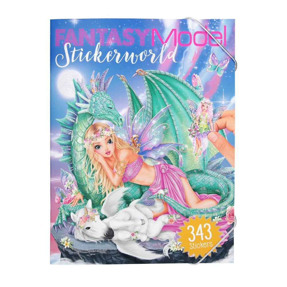 Sticker Book 2 Fantasy World